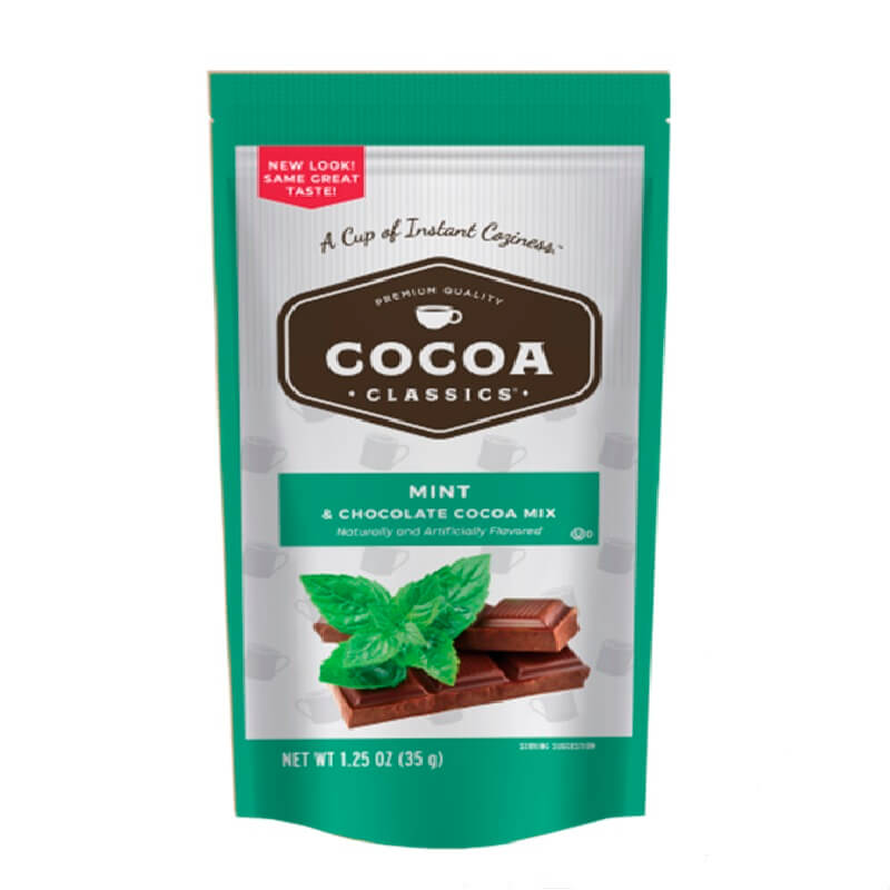 Mezcla de Cacao con Chocolate y Menta