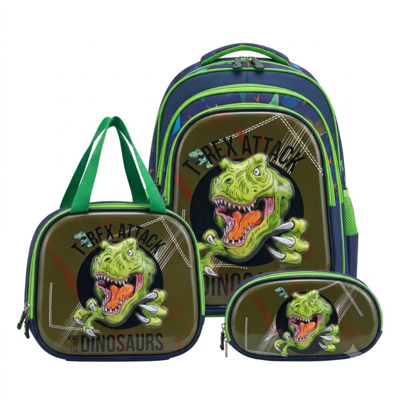 Mochila De Tres Piezas Para Niños