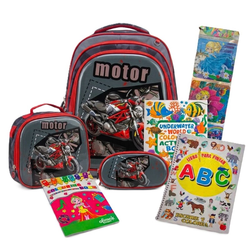 Combo Escolar Para Niños