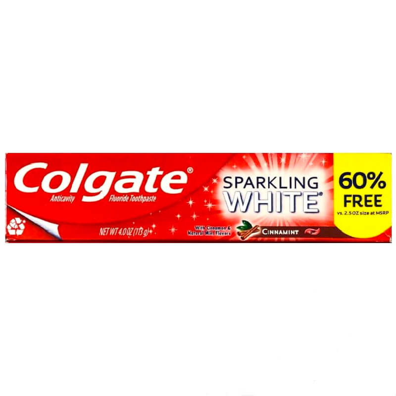 Pasta Dental Colgate Brillante Canela-Menta 113gr