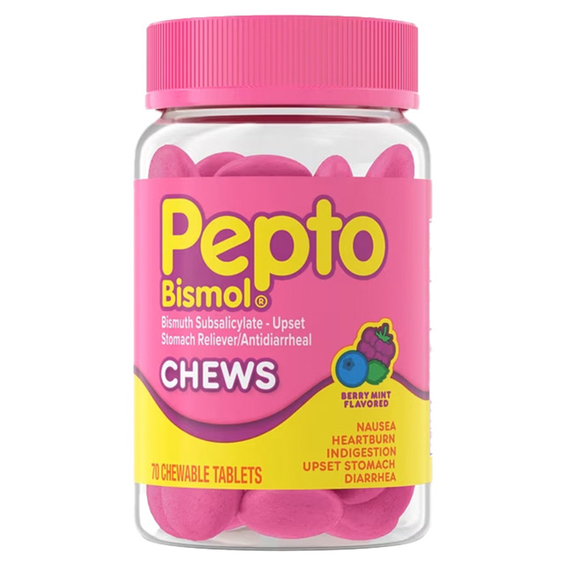Tabletas Masticables Pepto Bismol