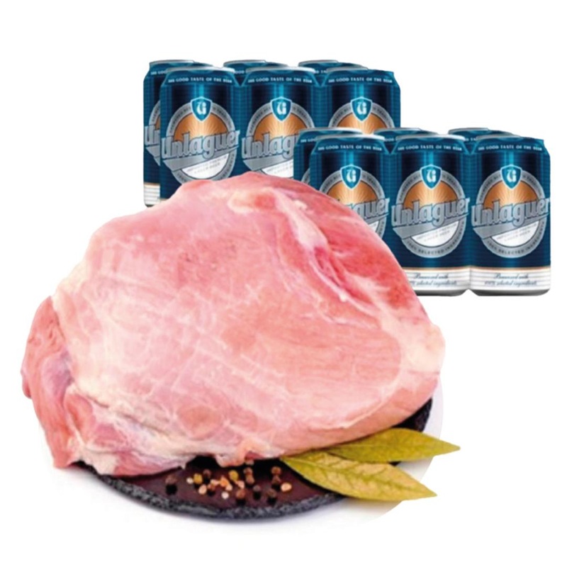 Piernita de Cerdo con Cervezas