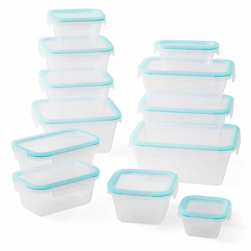Juego de Almacenamiento Plastico 24pzs