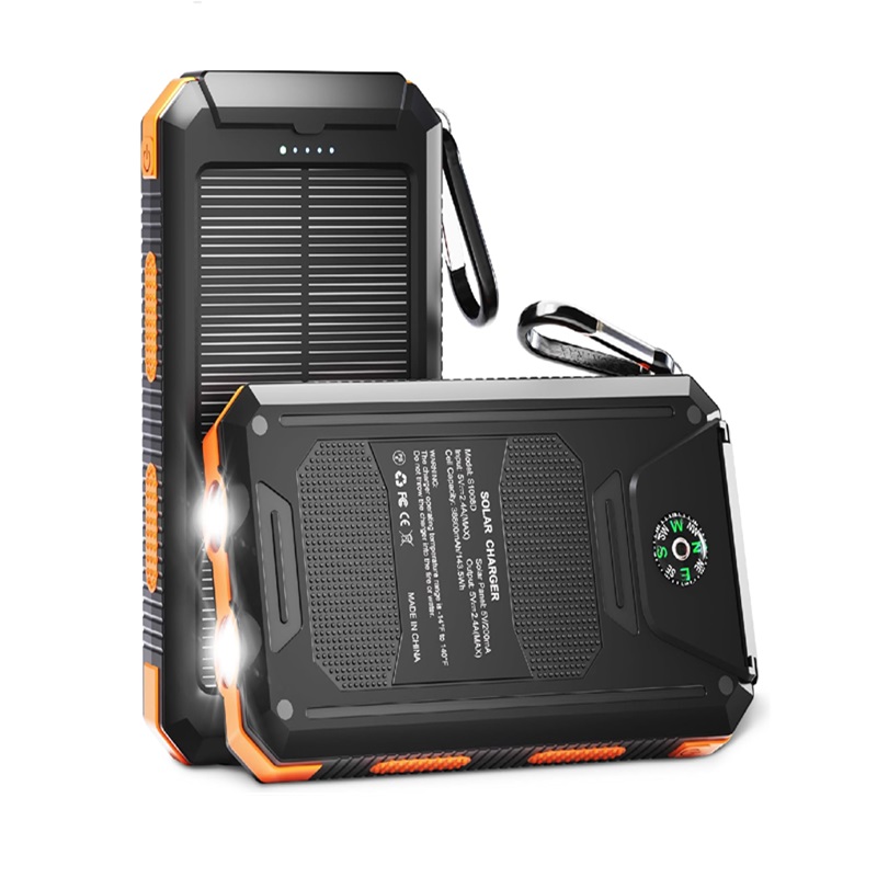Power Bank Solar Portátil 38800mAh