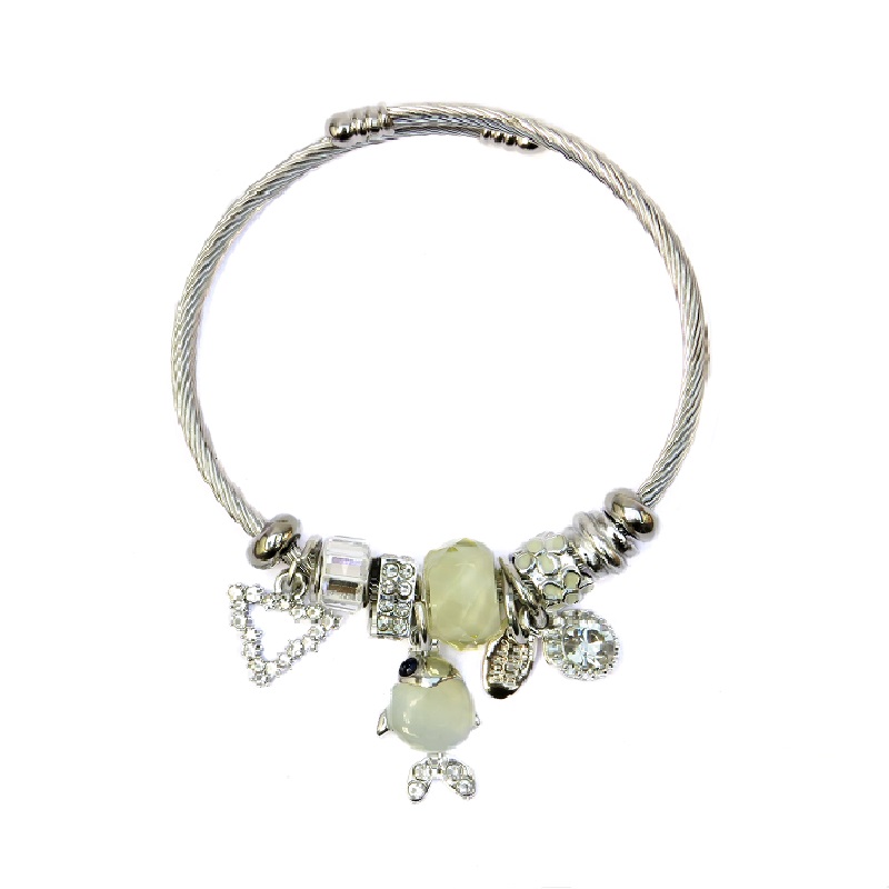 Pulsera Tipo Pandora Acero Inoxidable M380