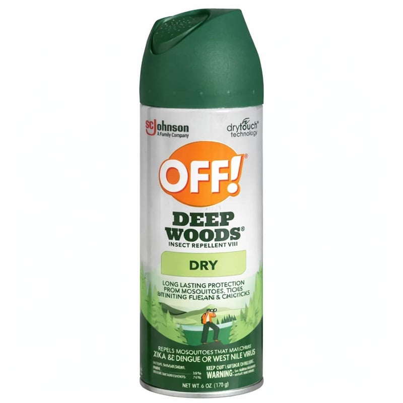 cuba-alimentos-restaurantes-viajes-envios-medicina-repelente-insectos-spray-scjohnson Repelente de Insectos Spray Deep Woods 170g - Imagen 1