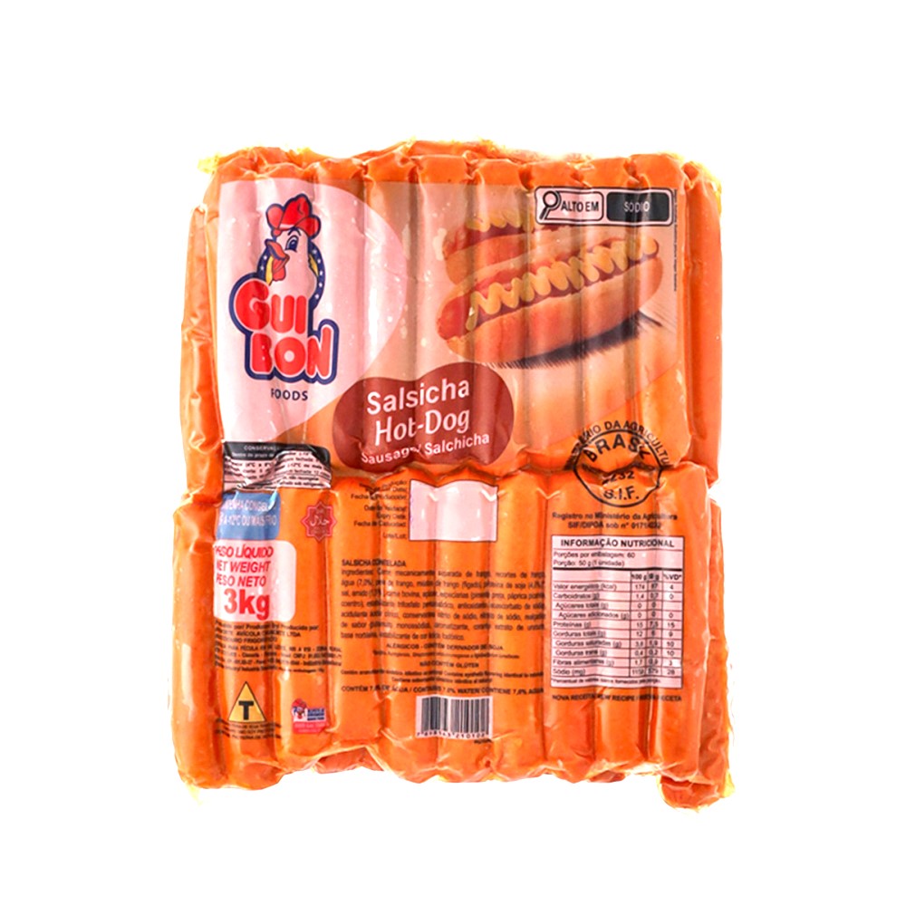 Perros Calientes 3kg