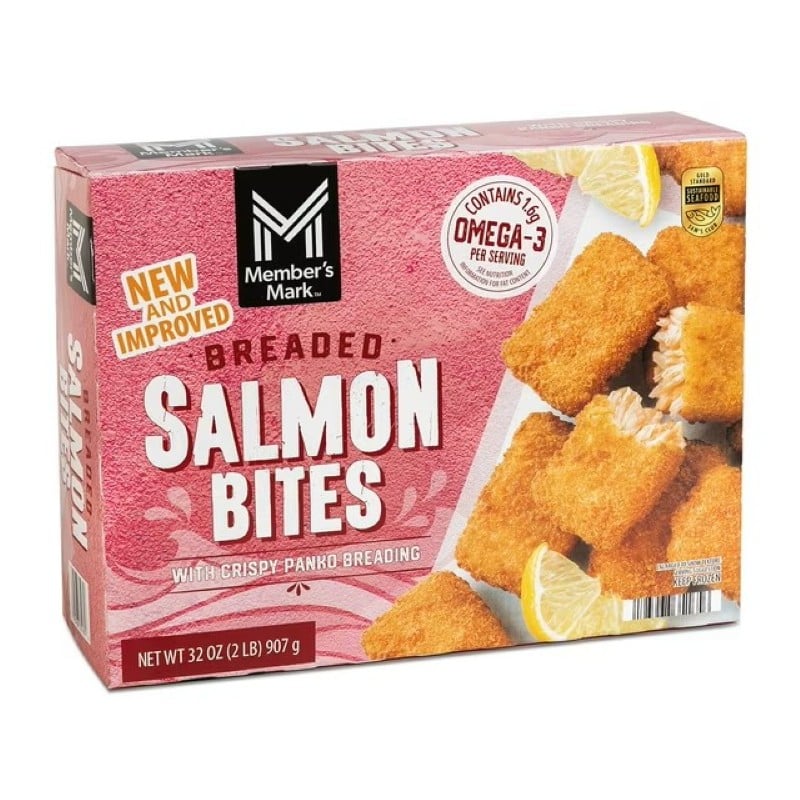 Bocados de Salmón Empanizados