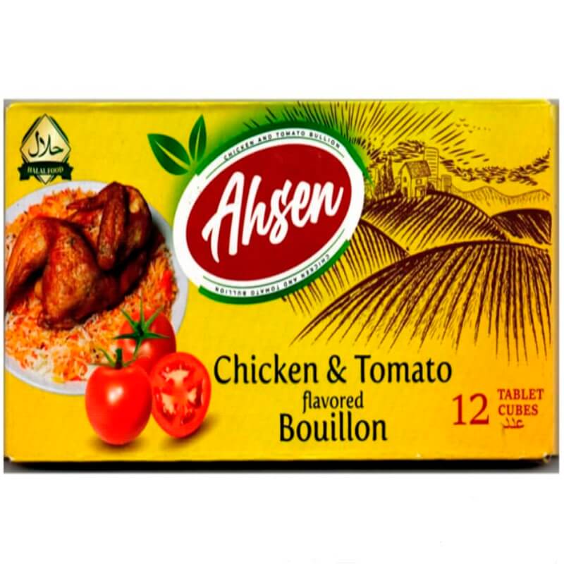 Sazón Caldo Sabor a Pollo y Tomate