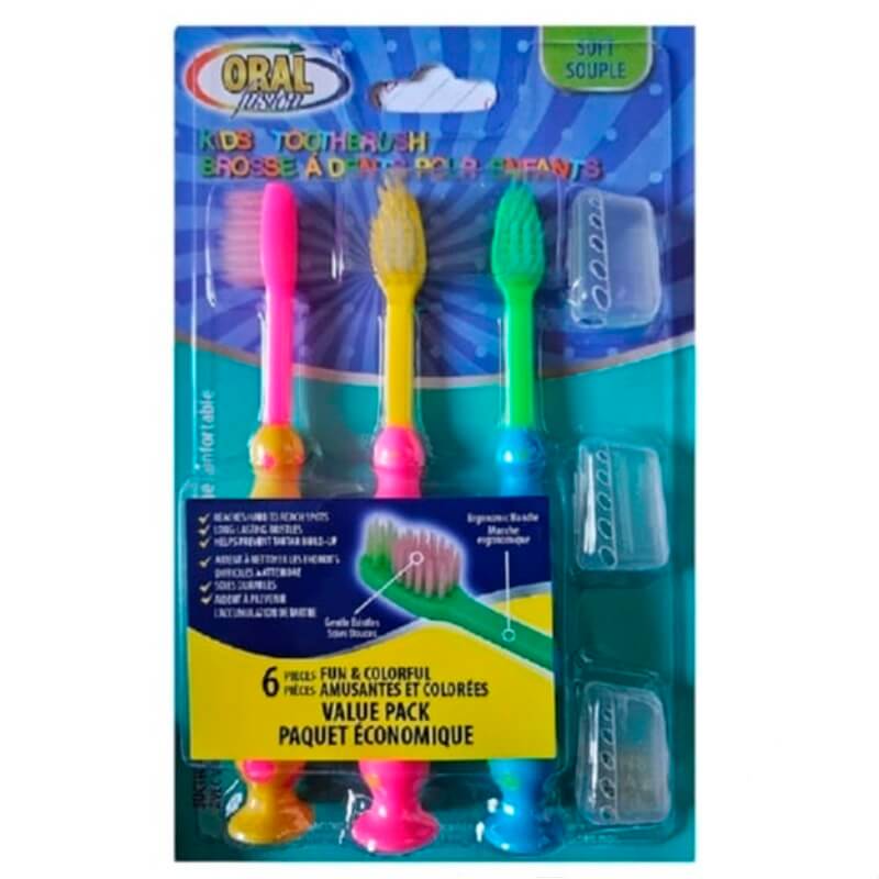 Set de Cepillos de Dientes Infantil Ventosa