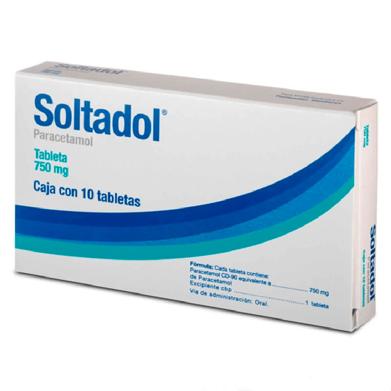 cuba-alimentos-restaurantes-viajes-envios-medicina-soltadol-paracetamol Soltadol - Paracetamol - Imagen 1
