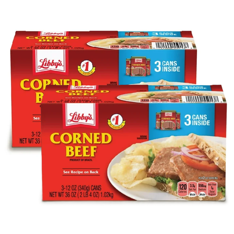 Carne Enlatada Res-Pack 2 Cajas