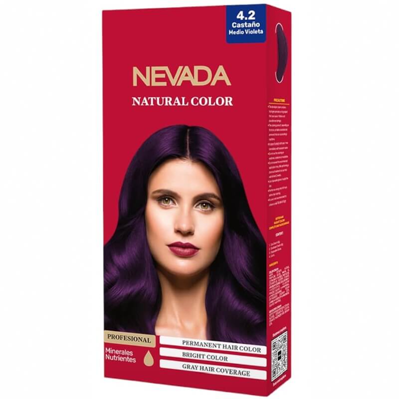 Tinte Castaño Medio Violeta No.4.2