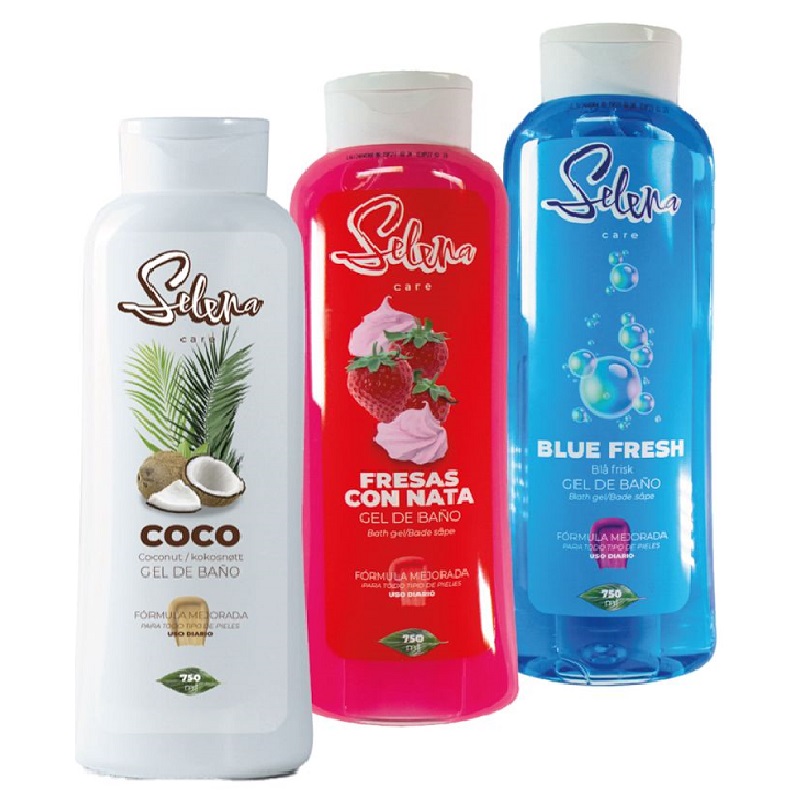 Trío Gel de Baño Selena