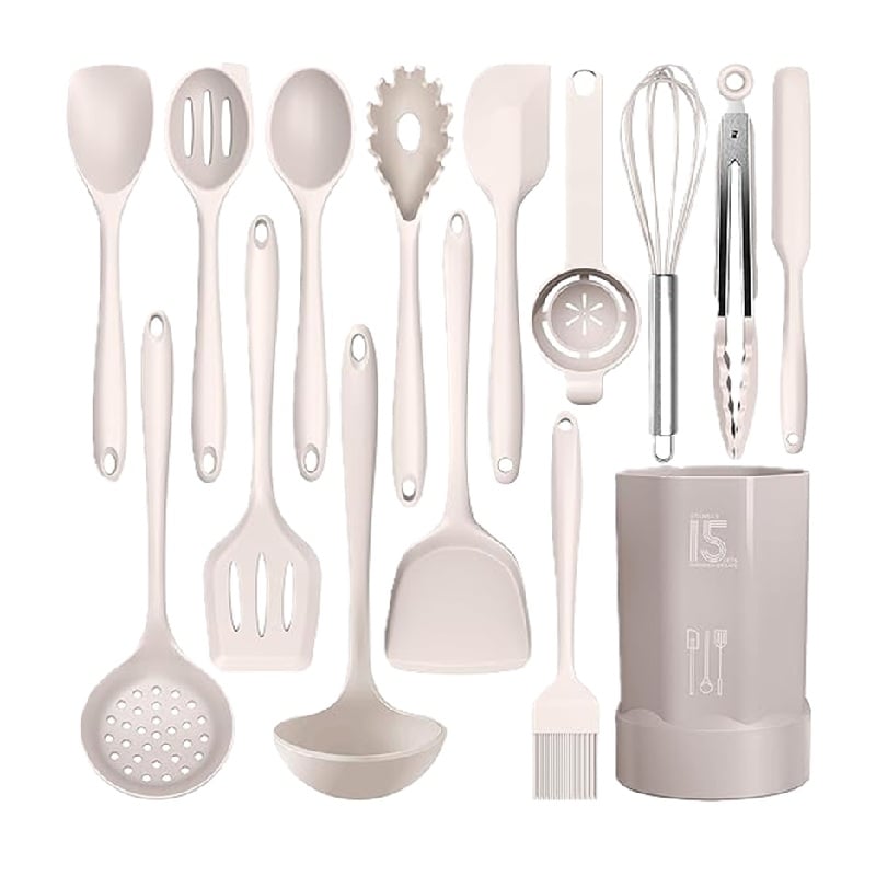 Juego de Utensilios de Cocina de Silicona