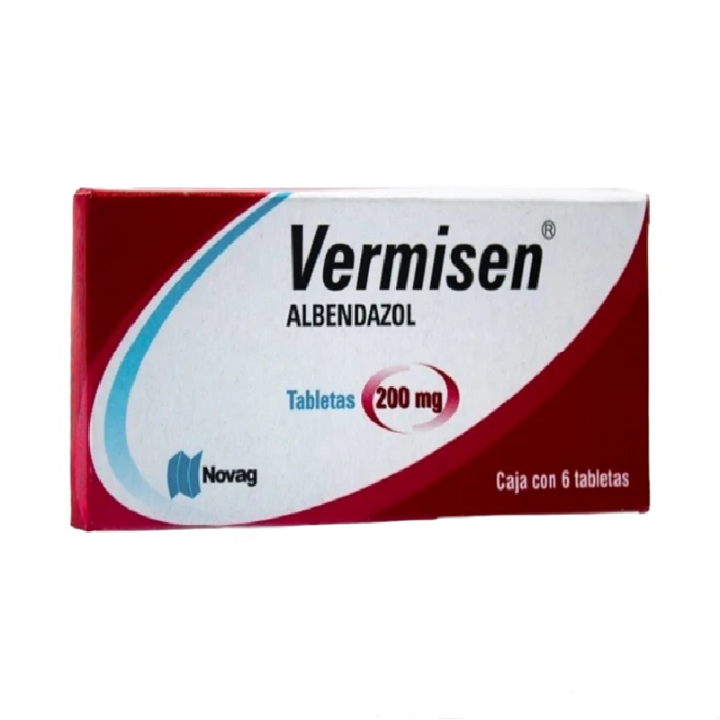 cuba-alimentos-restaurantes-viajes-envios-medicina-vermisen-albendazol-200mg Vermisen Albendazol - Imagen 1