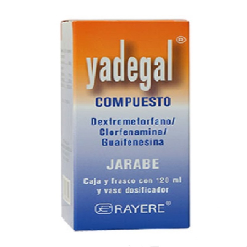 cuba-alimentos-restaurantes-viajes-envios-medicina-yadegal-compuesto-dextrometorfano-clorfenamina-guaifenesina-1 Yadegal Compuesto - Dextrometorfano / Clorfenamina / Guaifenesina - Imagen 1