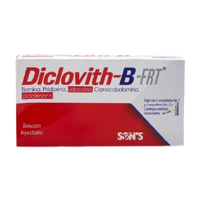 Diclovith-B-FRT Diclofenaco