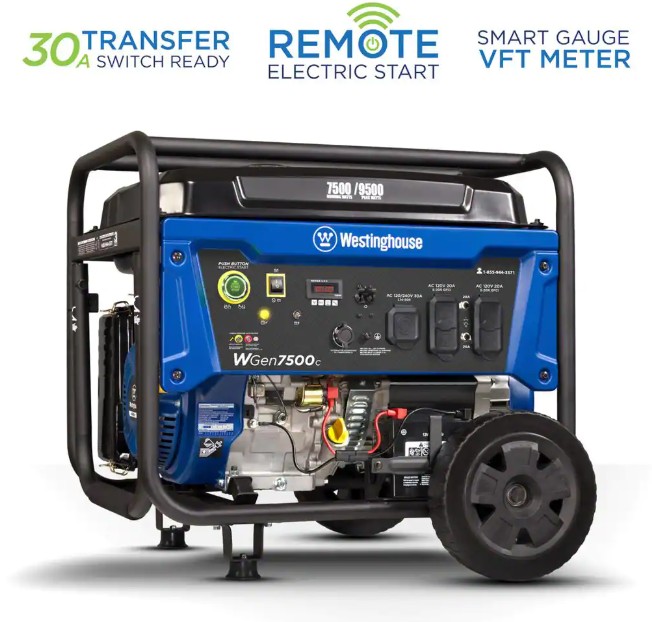Generador Portátil 7500/6000 Watt